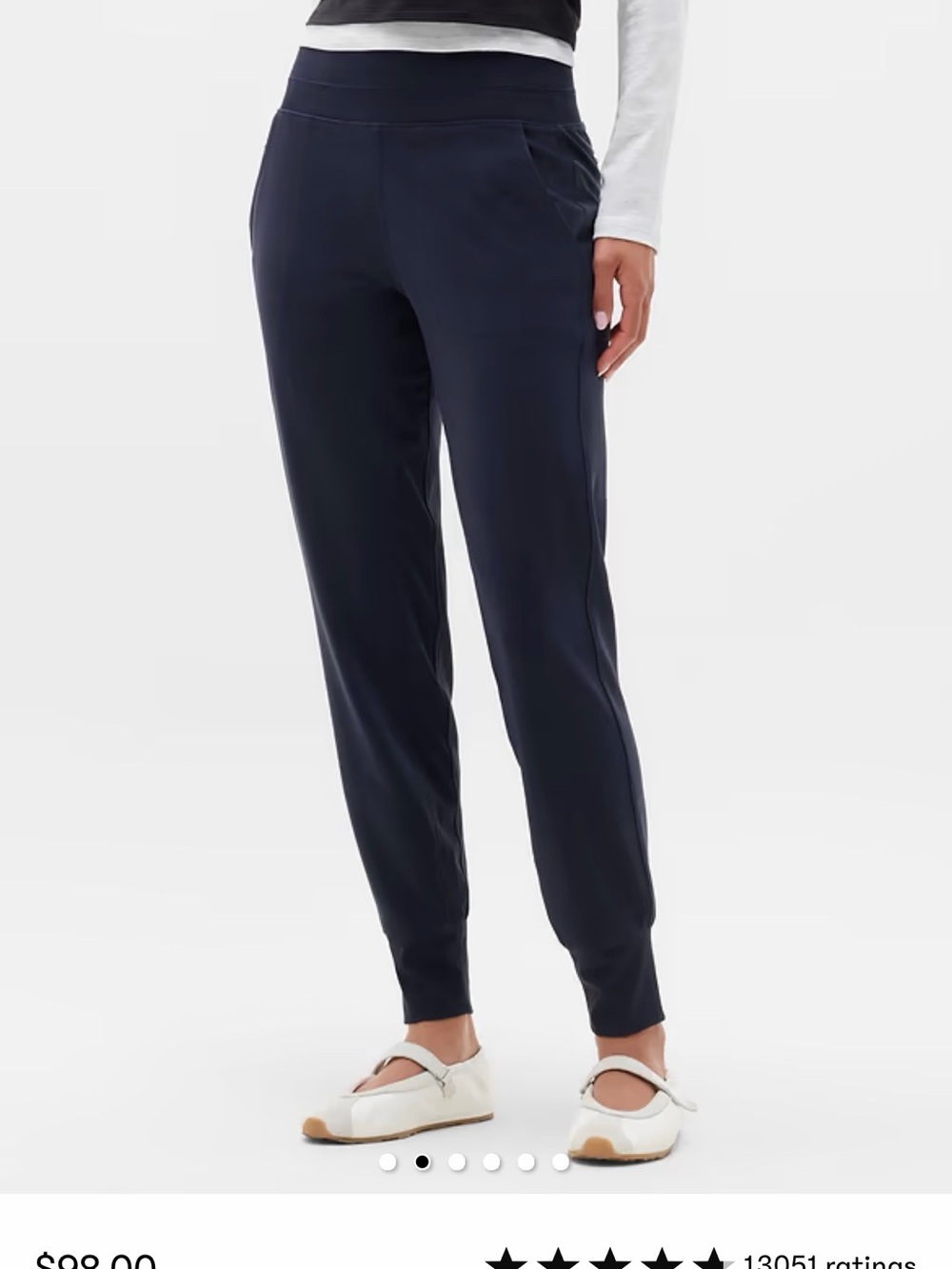 Athleta Navy Venice Jogger Pants
